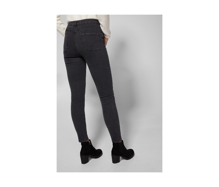 Springfield SS19 High-Rise Denim Jeans EU 40 For Women - Black - Zoom Image 4