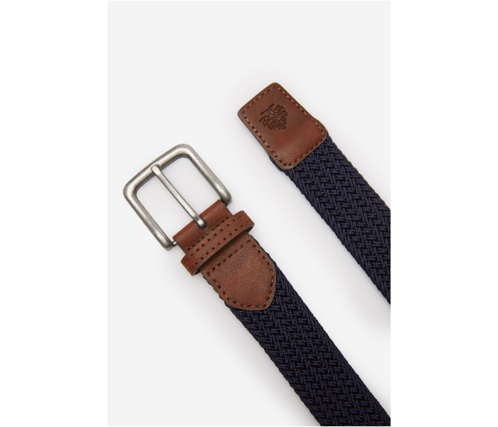 Springfield SS20 Fashion Belt 85 For Men - Medium Blue - Zoom Image 2