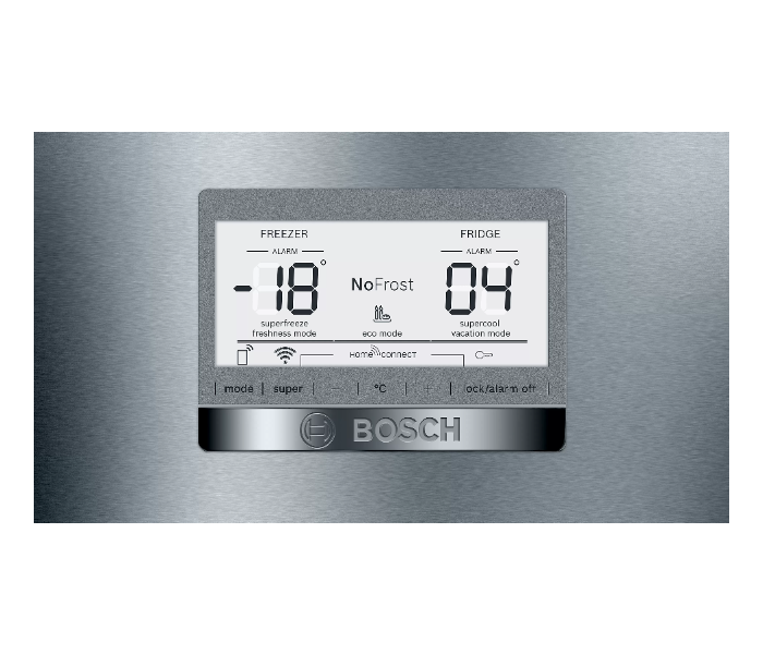 Bosch KGN76AI30M 186 X 75 Cm Series 6 Free-Standing Fridge-Freezer With Anti-Fingerprint - Stainless Steel - Zoom Image 2