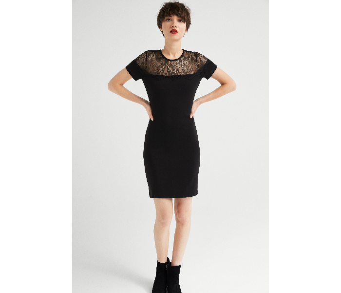 Springfield SS19 Woven Dress Extra Small - Midnight Black - Zoom Image 1