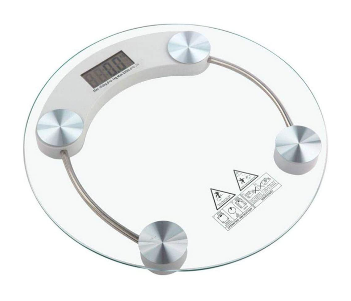 Generic Digital Weighing Scale - Transparent - Zoom Image