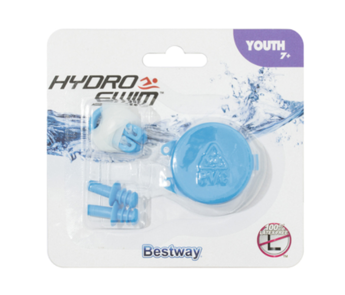 Bestway 26028 Hydro Swim Nose Clip and Ear Plug Set - Blue - Zoom Image 3