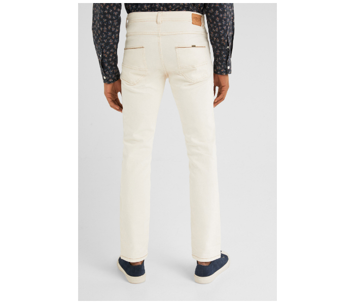 Springfield SS19 Denim Trouser EU 34 For Men - Ivory - Zoom Image 2