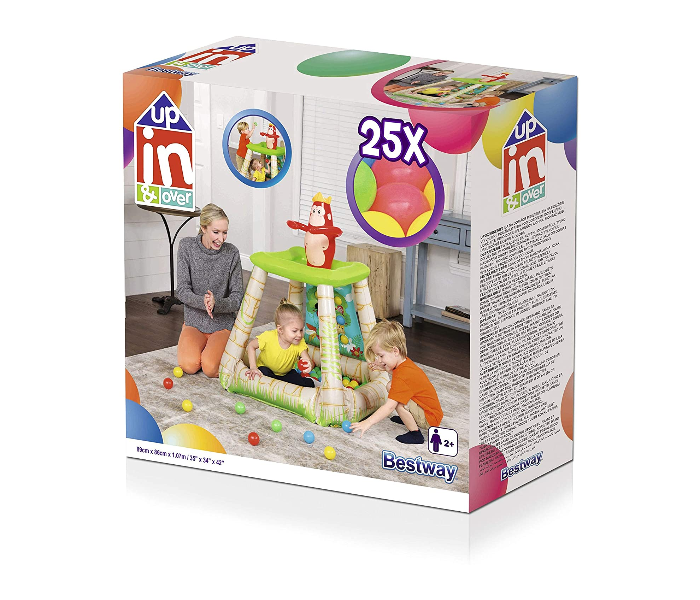 Bestway 52266 Up In and Over Jungletime Ball Pit - Zoom Image 4