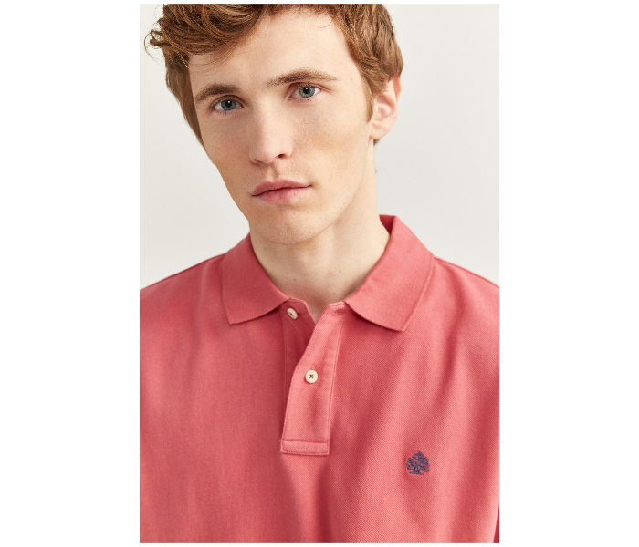 Springfield SS20 Basic Polo T Shirt Small - Pink - Zoom Image 2