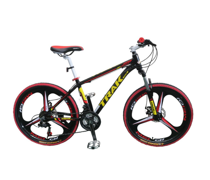 Family Center 24 Inch Adult Bicycle - Red - Zoom Image