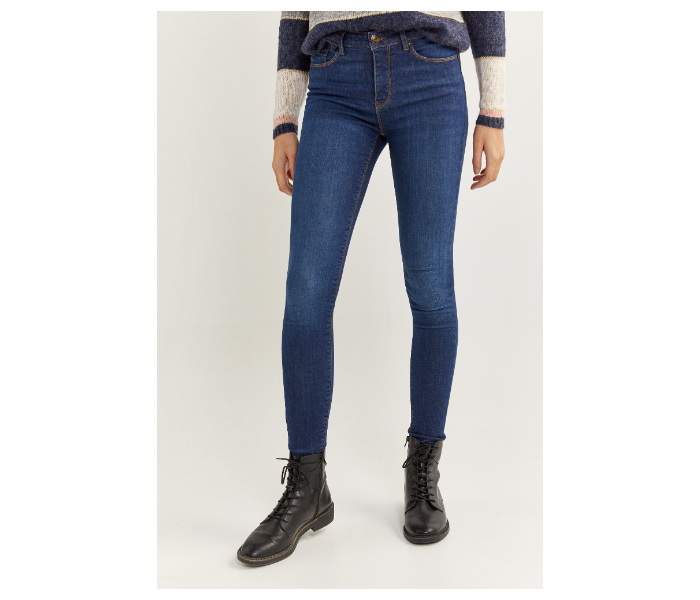 Springfield SS20 Denim Basic Jegging Jeans EU 44 For Women - Medium Blue - Zoom Image 2