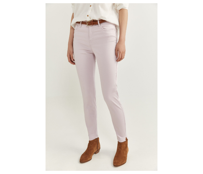 Springfield SS20 Plain Trouser Pant EU 34 For Women  - Light Pink - Zoom Image 2