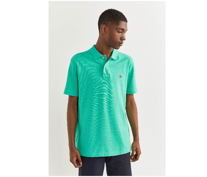 Springfield SS20 Basic Polo T Shirt Extra Large - Green - Zoom Image 1