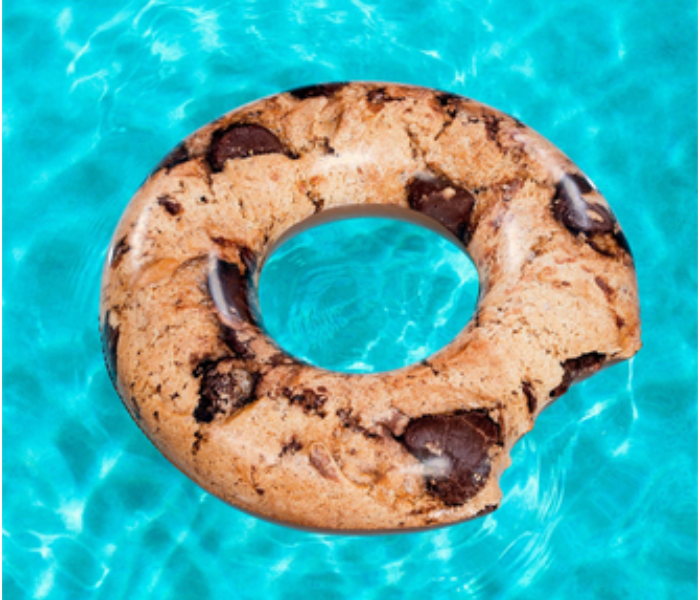 Bestway 36164 Cookie Swim Ring - Brown - Zoom Image 4