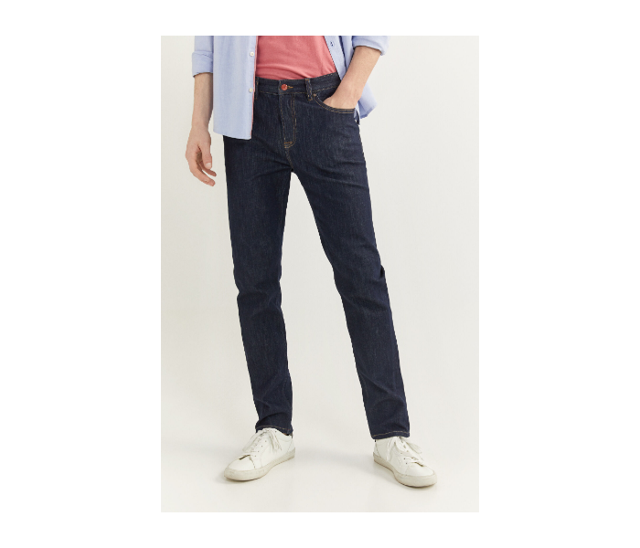 Springfield SS20 Denim Stretch Trouser EU 36 For Men - Navy - Zoom Image 2