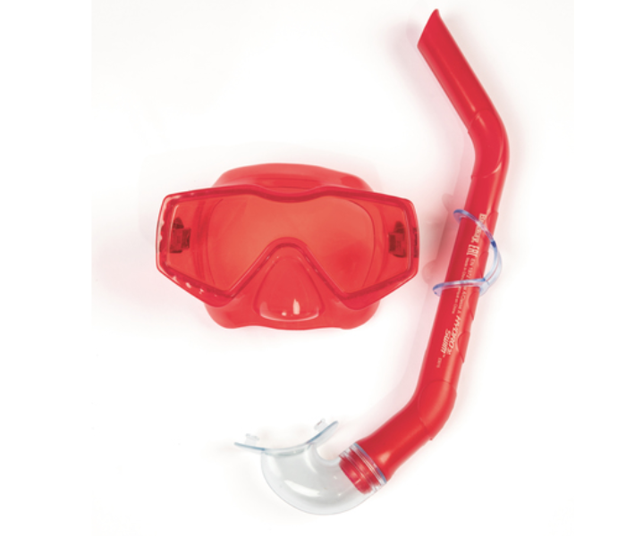 Bestway 24037 Hydro Swim Aqua Prime Mask and Snorkel Set - Red - Zoom Image 1