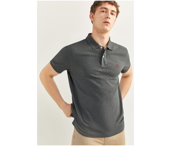 Springfield SS20 Basic Polo T Shirt Extra Large - Ash Grey - Zoom Image 1