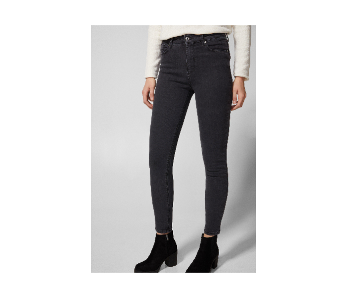 Springfield SS19 High-Rise Denim Jeans EU 38 For Women - Black - Zoom Image 2