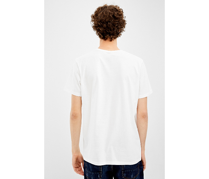 Springfield AW19 Basic T-Shirt XXL - White - Zoom Image 4