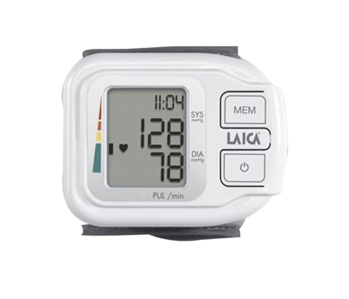 Laica BM1004 Wrist Blood Pressure Monitor - Silver - Zoom Image