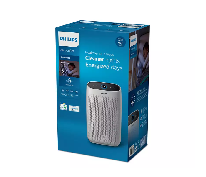 Philips AC1215/90 Series 1000 Air Purifier - Silver - Zoom Image 2