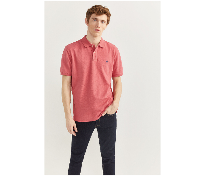 Springfield SS20 Basic Polo T Shirt Extra Large - Pink - Zoom Image 1