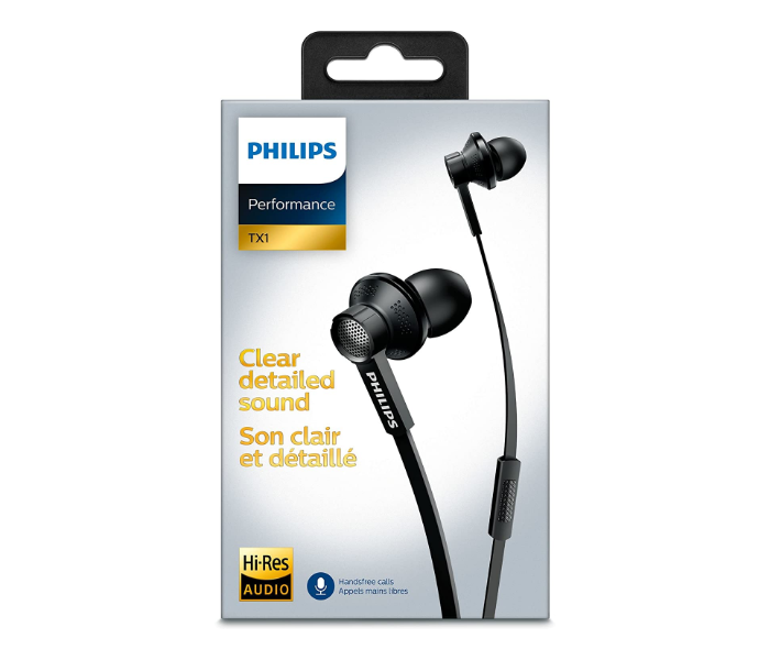 Philips TX1BK In Ear Headphone - Black - Zoom Image 5