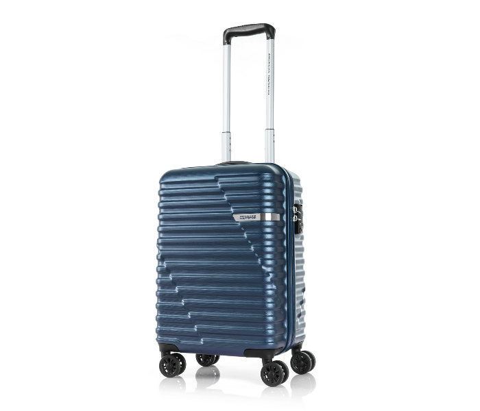 American Tourister GAT104LUG03555 68cm Sky Bridge Spinner Soft Case Trolley Bag - Navy - Zoom Image 1