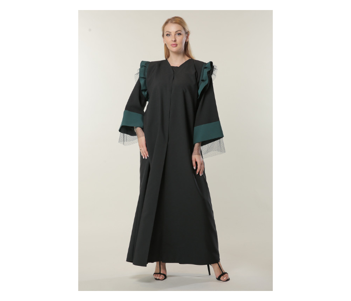 Moistreet Small Formal Abaya - Black - Zoom Image 1