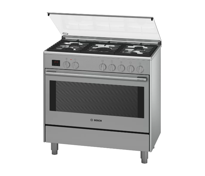 Bosch HSB738357M 90 Cm Series 8 Dual Fuel Range Cooker - Stainless Steel - Zoom Image 1