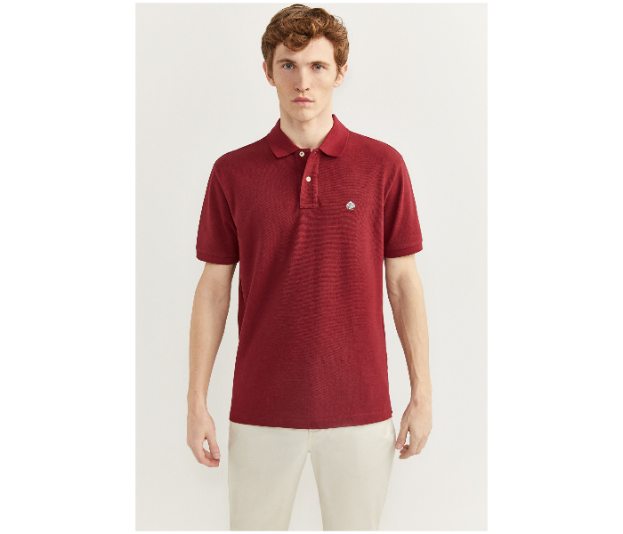 Springfield SS20 Basic Polo T Shirt Extra Large - Olive Red - Zoom Image 1