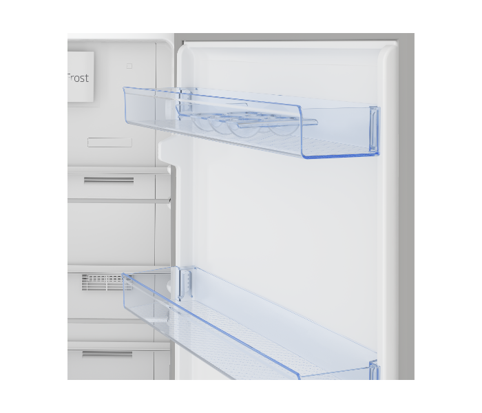 Beko RDNE350K21S 390 Litres Top Mount Refrigerator - White - Zoom Image 5