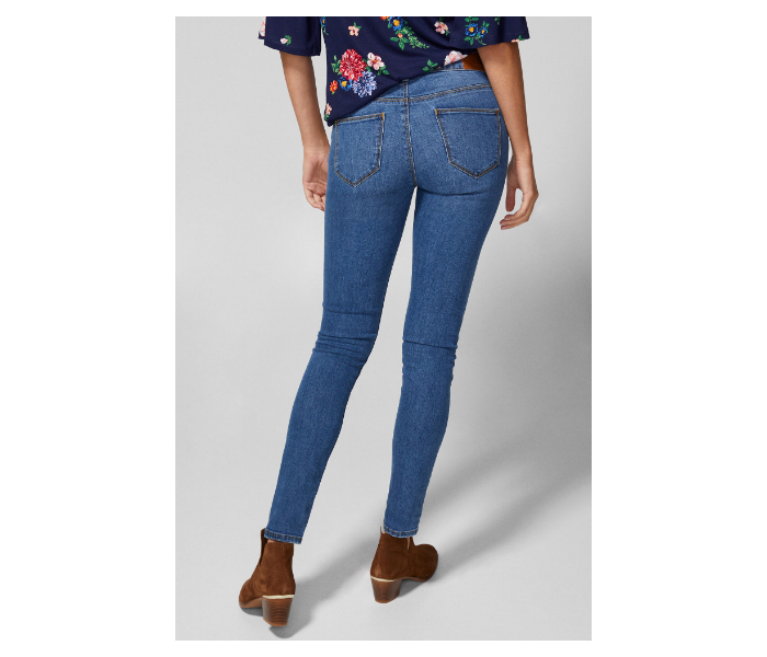 Springfield AW18 Denim Basic Jeans EU 40 For Women - Medium Blue - Zoom Image 2