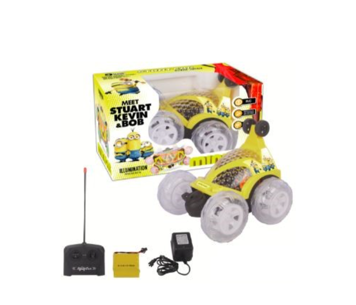 Family Center Minions Remote Control Car With Charger - Yellow - Zoom Image