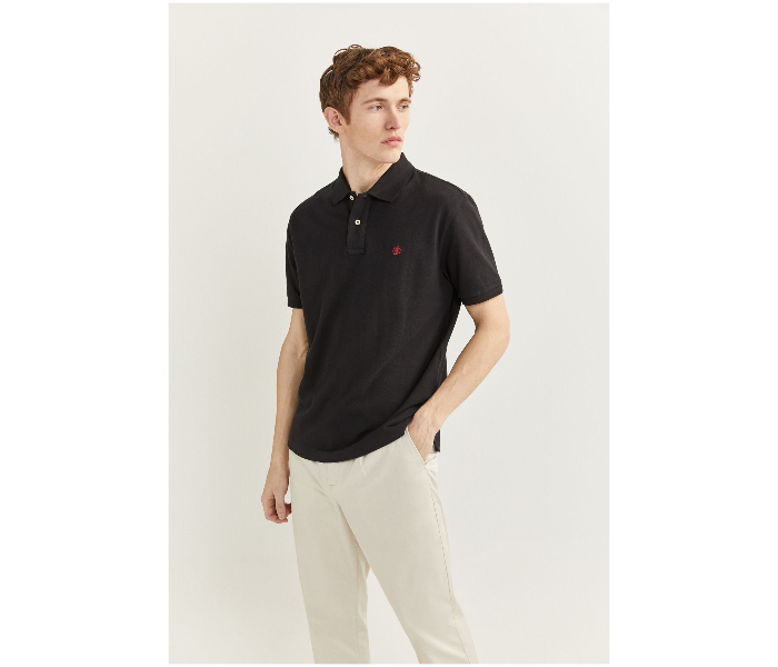 Springfield SS20 Basic Polo T Shirt Small - Black - Zoom Image 2