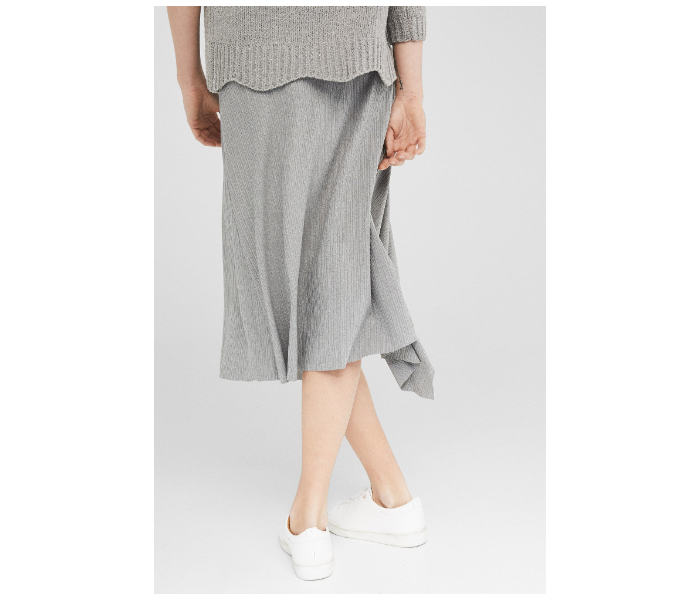 Springfield SS19 Handkerchief Midi Skirt Small For Women - Grey - Zoom Image 3