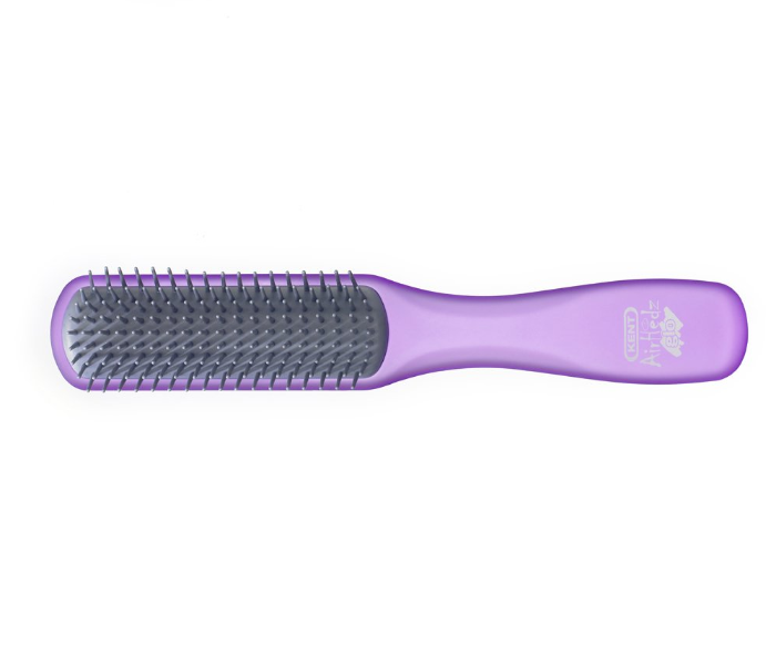 Kent Airhedz AHGLO02 Glo Flat 9 Row Hair Brush - Purple - Zoom Image