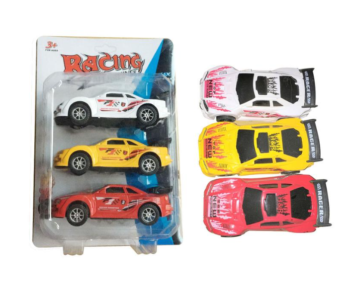 Family Center 3-in-1 Sprayed Friction Cars - Zoom Image 1