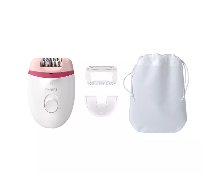 Philips BRE255/00 Satinelle Essential Corded Compact Epilator - White - Zoom Image 1