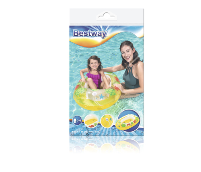 Bestway 34037 Kiddie Raft - Yellow - Zoom Image 4