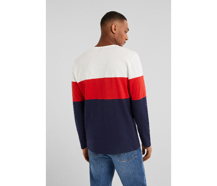 Springfield SS19 Basic Striped T-Shirt Extra Large - Red - Zoom Image 2