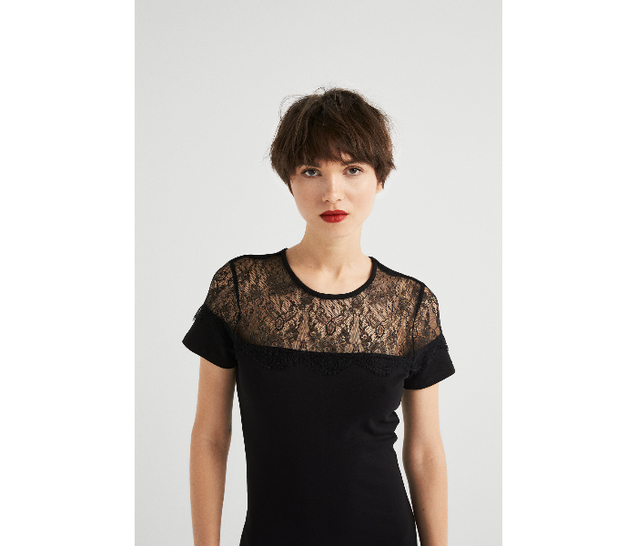 Springfield SS19 Woven Dress Extra Small - Midnight Black - Zoom Image 4