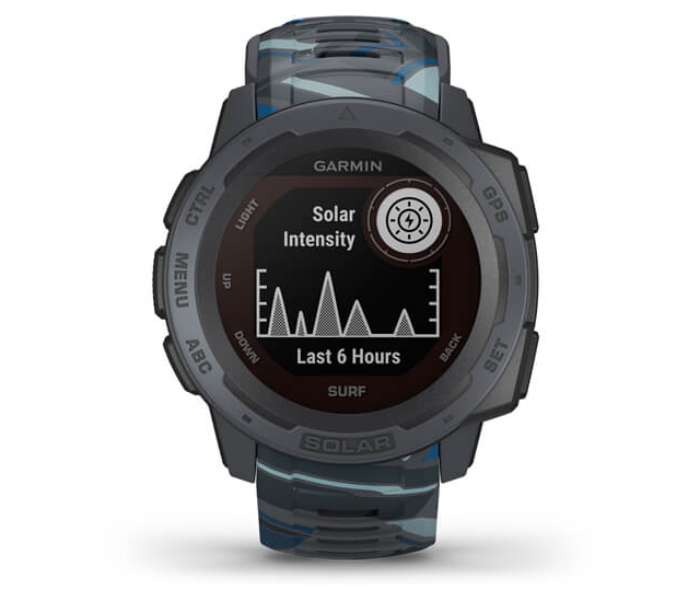 Garmin 010-02293-07 Instinct Solar Surf Edition - Grey - Zoom Image 2