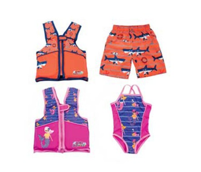 Swim Safe 32164 Unisex 2 Piece Flotation Trainer Medium Vest - Zoom Image 2