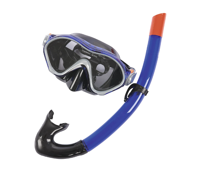 Bestway 24014 Hydro Pro Aero Form Dive Mask and Snorkel Set - Blue - Zoom Image 1