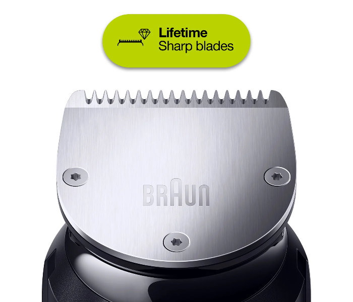 Braun BT7240 Beard Trimmer with Precision Dial - Black - Zoom Image 3