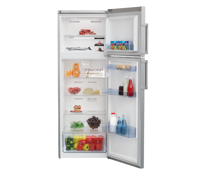 Beko RDNE350K21S 390 Litres Top Mount Refrigerator - White - Zoom Image 2