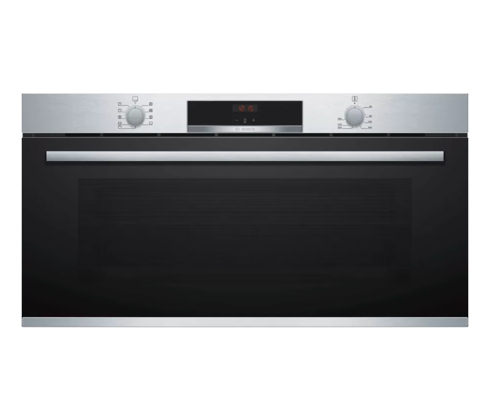 Bosch VBC514CR0 90cm Series 4 Oven - Stainless Steel and Black - Zoom Image 1