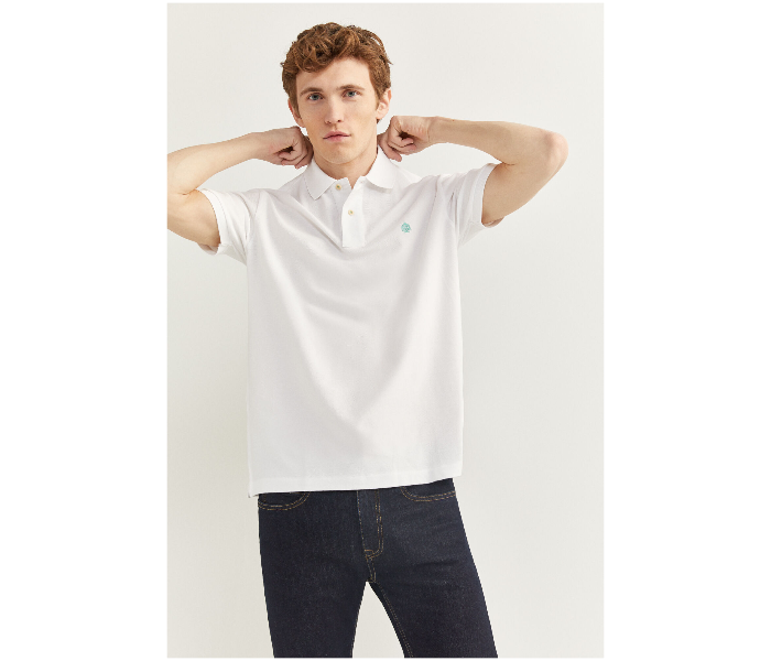 Springfield SS20 Basic Polo T Shirt XXXL - White - Zoom Image 1