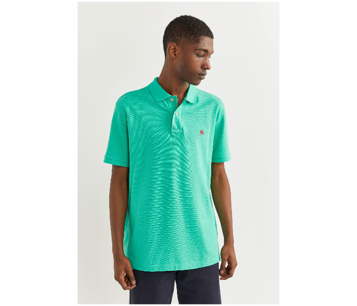 Springfield SS20 Basic Polo T Shirt Medium - Green - Zoom Image 1