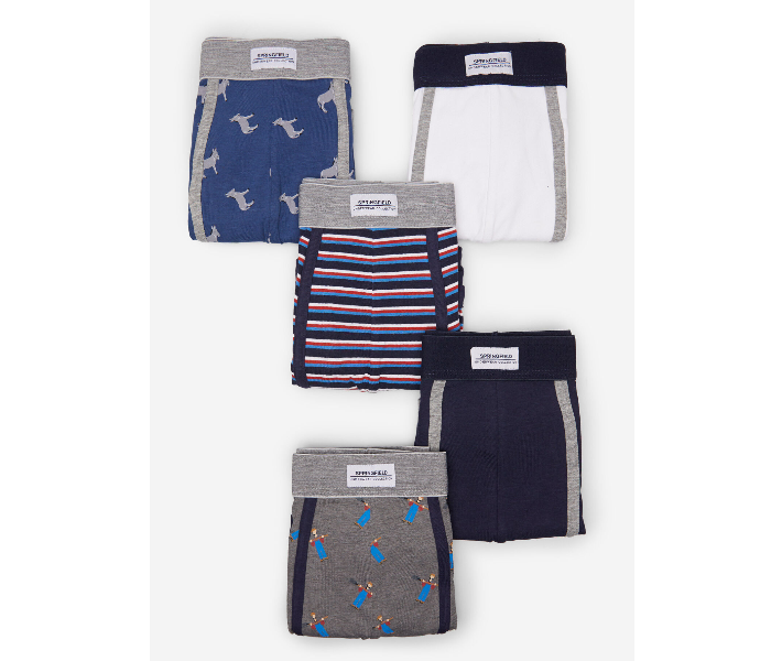 Springfield SS20 Pack of 5 Knitted Boxers And Slips Large For Men - Zoom Image 1