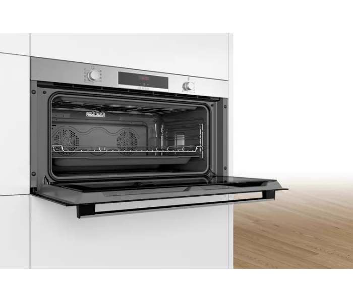 Bosch VBC514CR0 90cm Series 4 Oven - Stainless Steel and Black - Zoom Image 2