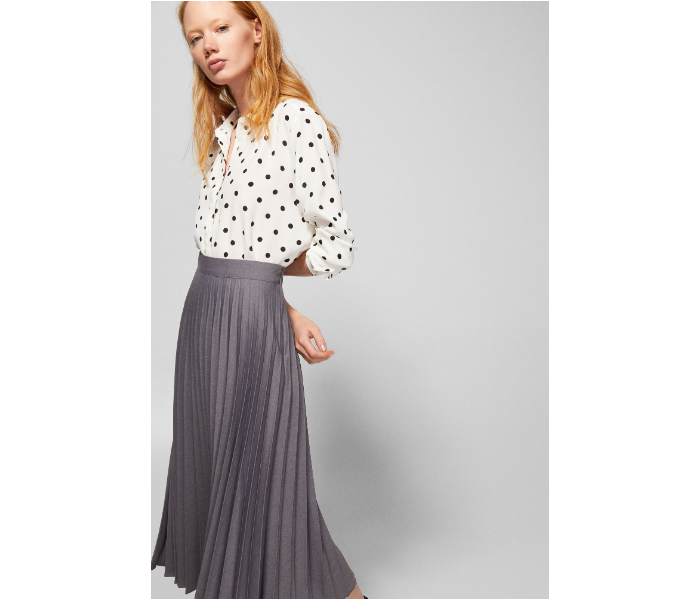 Springfield AW18 Midi Skirt EU 40 For Women - Dark Grey - Zoom Image 1