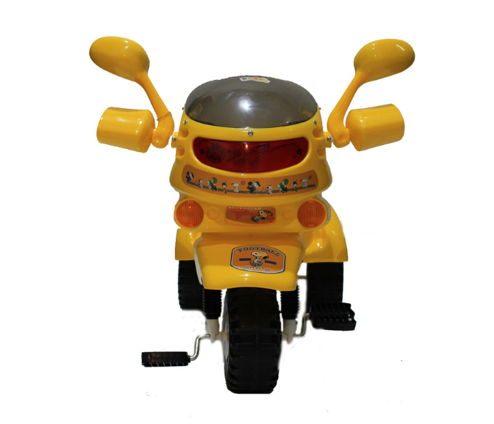 Babylove 25-226 Best Toy Colorful Tricycle With Basket - Yellow - Zoom Image 1